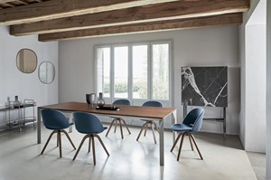 Bontempi Casa - Mirage Fixed Rectangular Table